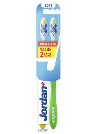 Зубные щетки JORDAN Total Clean soft 2 шт
