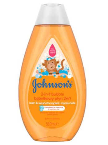 Детский шампунь и гель Johnson's Baby 2in1 500мл без слез