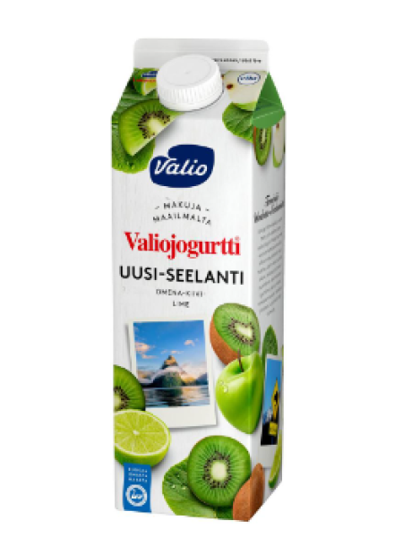 Йогурт Valiojogurtti Uusi-Seelanti laktoositon 1 кг Новая Зеландия безлактозный