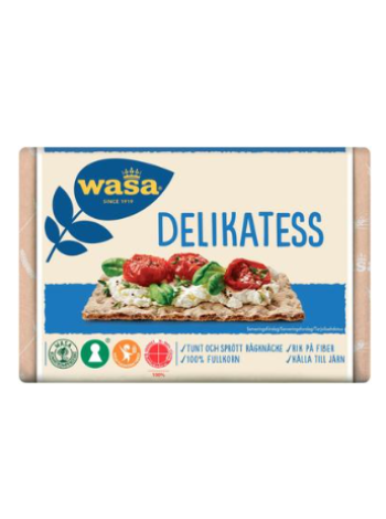 Хлебцы ржаные с солью Wasa Delikatess 270г