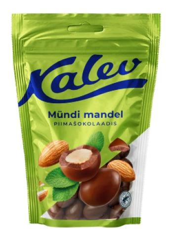 Миндаль в молочным шоколаде Kalev tiramisu mandel 140г