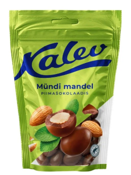 Миндаль в молочным шоколаде Kalev tiramisu mandel 140г