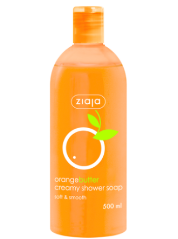 Крем гель душа ZIAJA Orange Butter 500мл апельсин