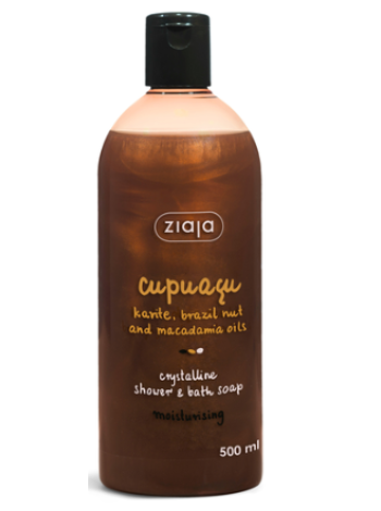 Гель для душа ZIAJA Cupuacu Crystalline 500 мл с маслом ши