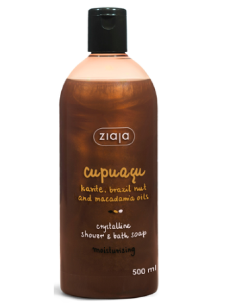 Гель для душа ZIAJA Cupuacu Crystalline 500 мл с маслом ши