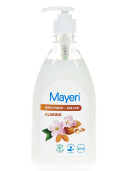 Жидкое мыло + бальзам для рук MAYERI ALL-CARE 500мл миндаль