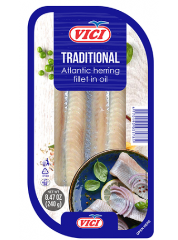 Филе сельди традиционное VICI 240 г  