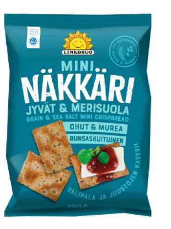 Хлебцы из овсяной и ржаной муки Linkosuo Mininäkkäri 100г