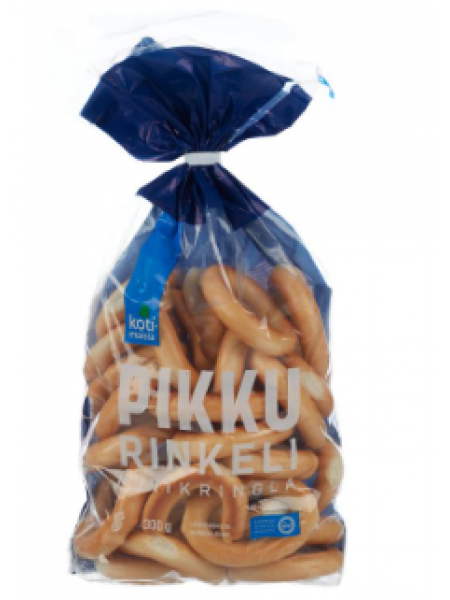 Баранки со вкусом ванили Kotimaista pikkurinkeli 300г