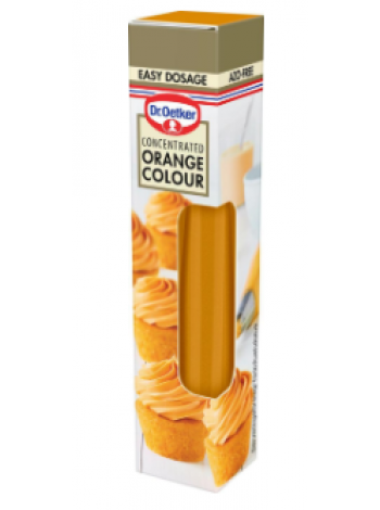 Гелевая краска пищевая Dr. Oetker 15г цвет оранж  