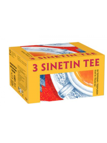 Неароматизированный черный чай 3 Sinetin tee 50шт