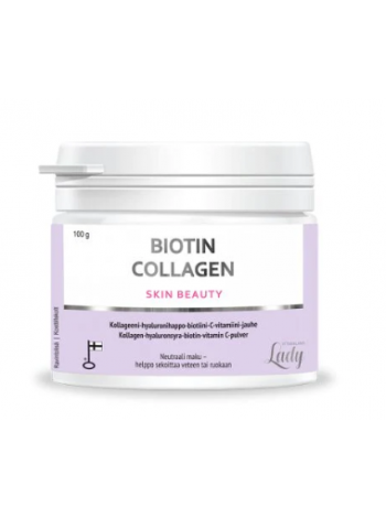 Коллагеновый порошок Biotin Collagen коллаген-гиалуроновая кислота-биотин-витамин С 100 г