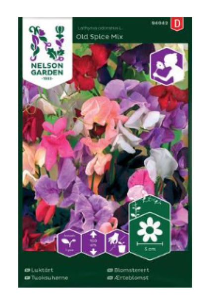 Семена цветов Nelson Garden Old Spice mix № 94042