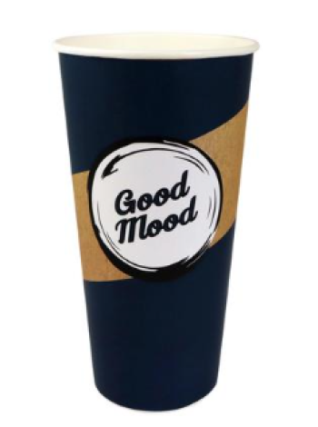 Картонные стаканчики для холодных напитков Huhtamaki 10x500 мл