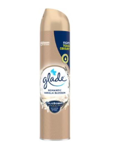 Освежитель воздуха спрей 5в1 Glade Romantic Vanilla 300 мл магнолия и ваниль