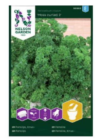 Семена кучерявой петрушки Nelson Garden Moss curled 2 №90963