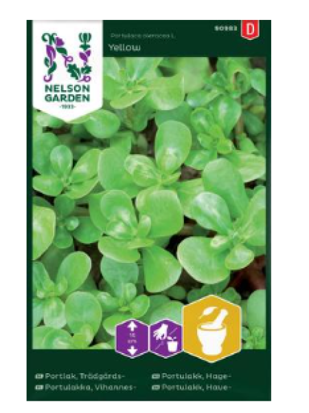 Семена Портулак огородный Nelson Garden Yellow №90983