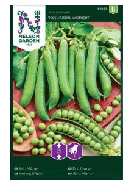 Семена горошка Nelson Garden Kelvedon Wonder №91803 