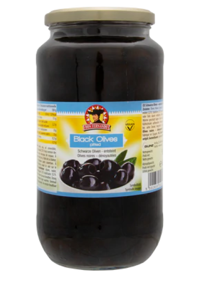 Черные оливки Don Fernando 920 г без косточек