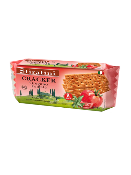 Крекеры Stiratini Cracker oregano & tomato 250г