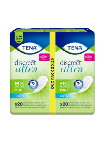 Прокладки при незначительном недержании мочи TENA lady Discreet Mini 40шт