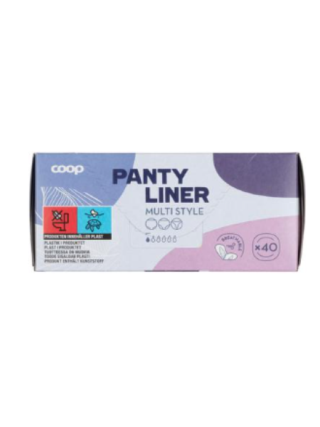 Прокладки ультратонкие Coop pikkuhousunsuoja 40шт