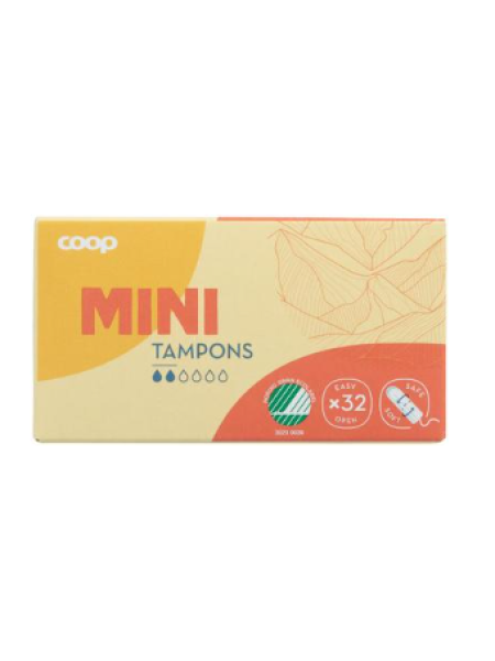 Тампоны Coop tamponi mini 32шт