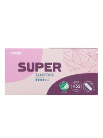 Тампоны Coop tamponi super 32шт