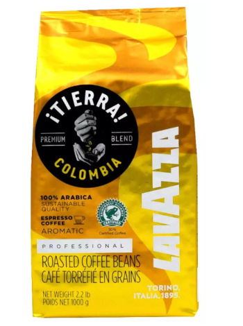 Кофе в зернах Lavazza  i Tierra Colombia 1кг