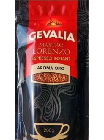 Кофе растворимый Gevalia Mastro Lorenzo Espresso Instant Aroma Oro 200 г
