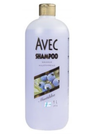 Шампунь для волос с черникой Avec 1л