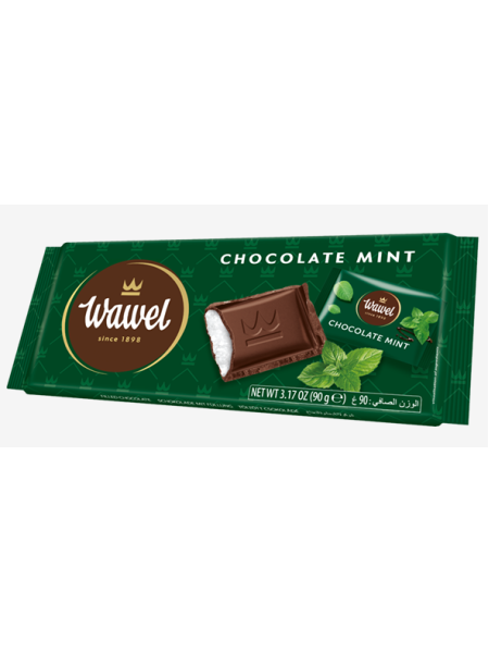 Молочный шоколад с мятной начинкой Wawel Chocolate Mint 90г