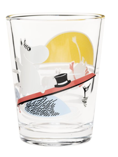 Стакан Moomin Arabia Iltauinti 220мл вечернее плавание