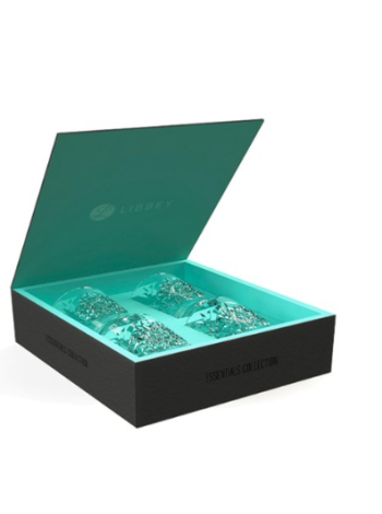 Подарочный набор стаканов Hobstar DOF 350 мл 4 шт