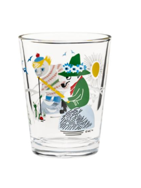 Стакан Moomin Arabia Moomin Fishing 220 мл летний день на рыбалке