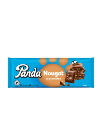 Плитка молочного шоколада Panda Nougat 145 г