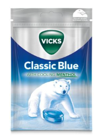 Леденцы от боли в горле Vicks Classic 72 г
