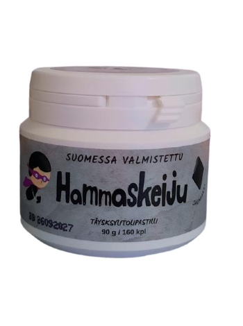 Пастилки с ксилитом для зубов Hammaskeiju Kotimainen Täysksylitolipastilli 90г