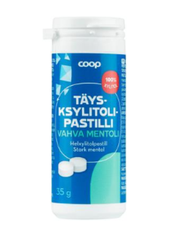 Пастилки с ксилитом Coop Full Xylitol 35 г