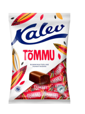 Конфеты с ромовой начинкой Kalev Tõmmu 175г 