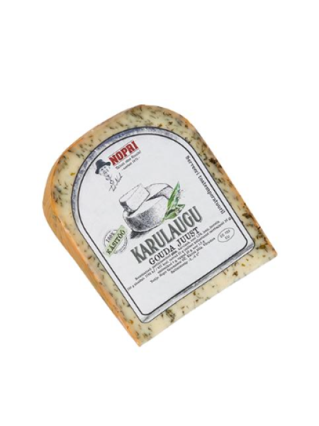 Сыр Гауда с диким чесноком NOPRI Gouda Karulauguga 250 г