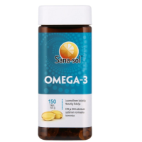 Натуральный рыбий жир с омега-3 Sana-sol Omega-3 150 капсул