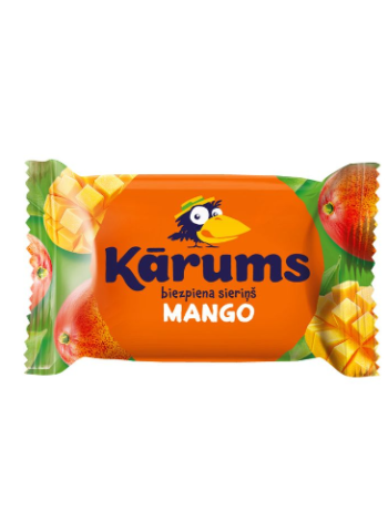 Глазированный сырок с манго KARUMS Mango kohuke glasuuris 45 г
