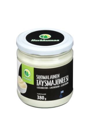 Майонез Herkkumaa Suomalainen täysmajoneesi 380г