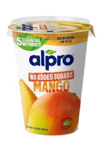 Cоевый продукт Alpro More fruit, no added sugars Mango 400г манго без добавления сахара