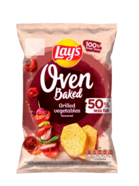 Чипсы картофельные с овощами-гриль Lay's Oven Baked Grillitud  110 г