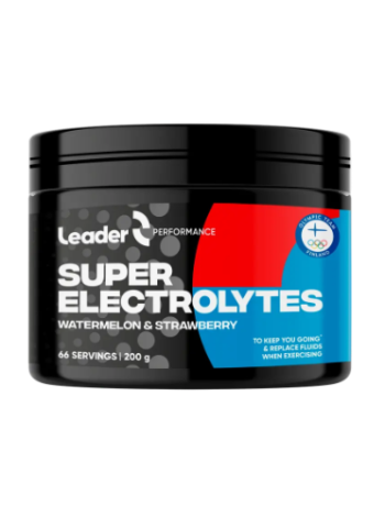 Электролитный порошок Leader Performance Super Electrolytes 200 г со вкусом арбуза и клубники