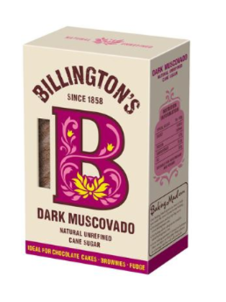 Нерафинированный тростниковый сахар Billington's Dark Muscovado 500 г