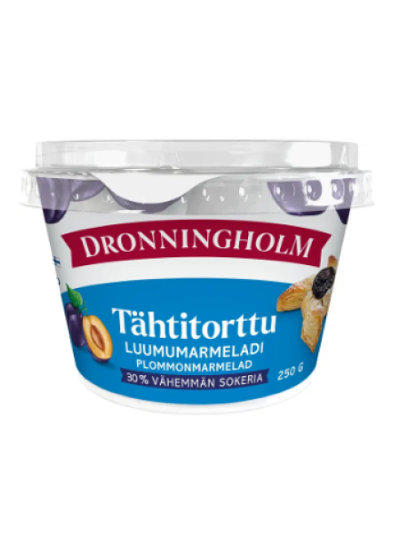 Мармелад из сливы Dronningholm Tähtitorttu Luumumarmeladi vähemmän sokeria 250 г