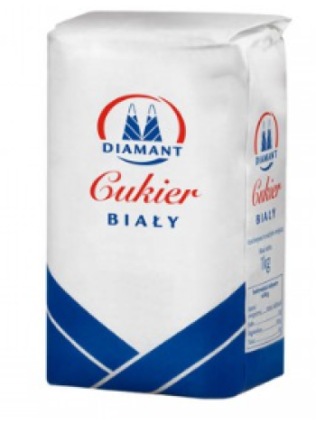 Белый кристаллический сахар Diamant suhkur 1 кг